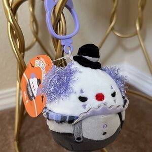 SQUISHMALLOWS Ms. K the Clown Clip-on 4in NWT